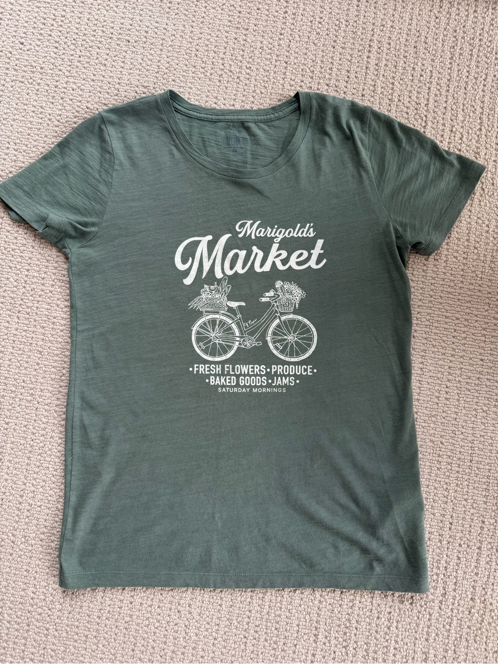 J Crew Factory Collection Marigold’s Market Tee
